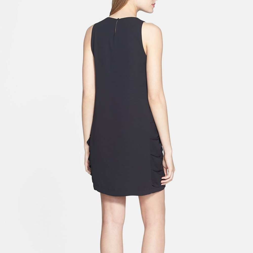 BCBGMaxAzria 'Eren' Side Slash Georgette Dress - Picture 3 of 8